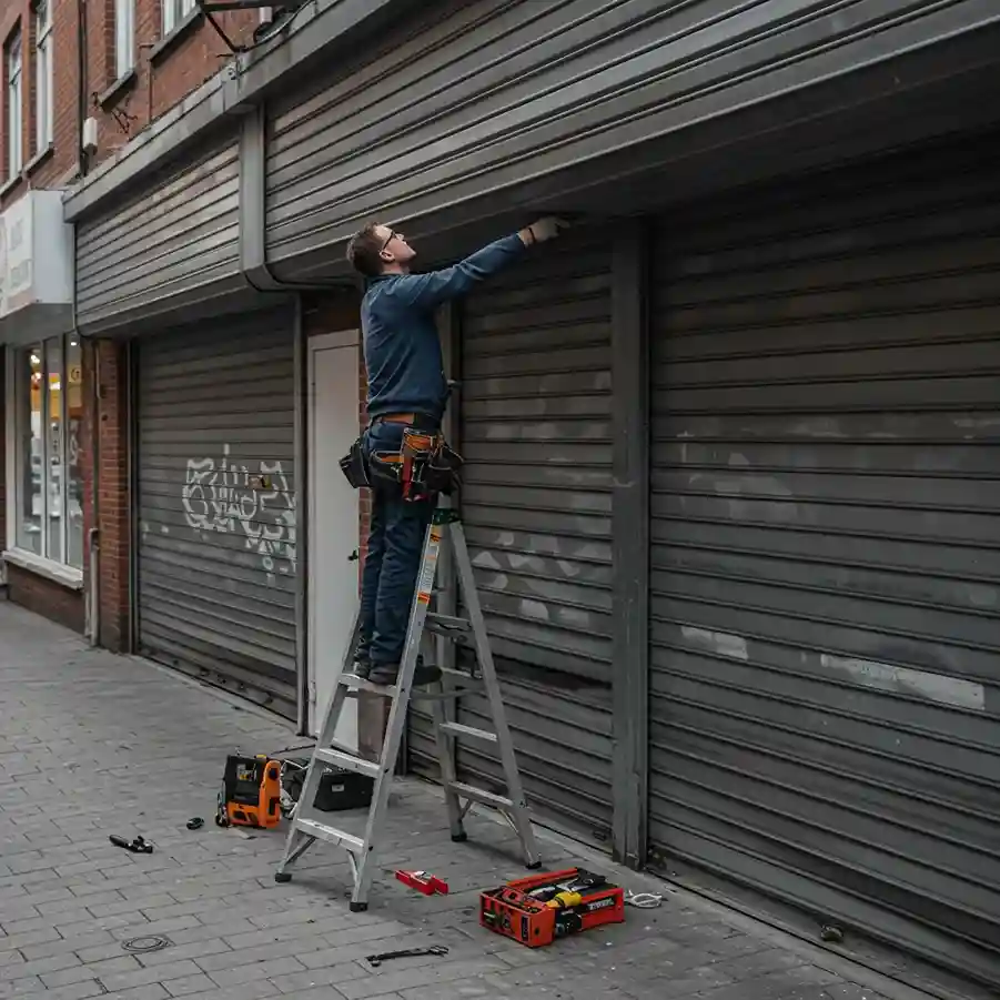 Emergency garage door repair and commercial garage door repair service