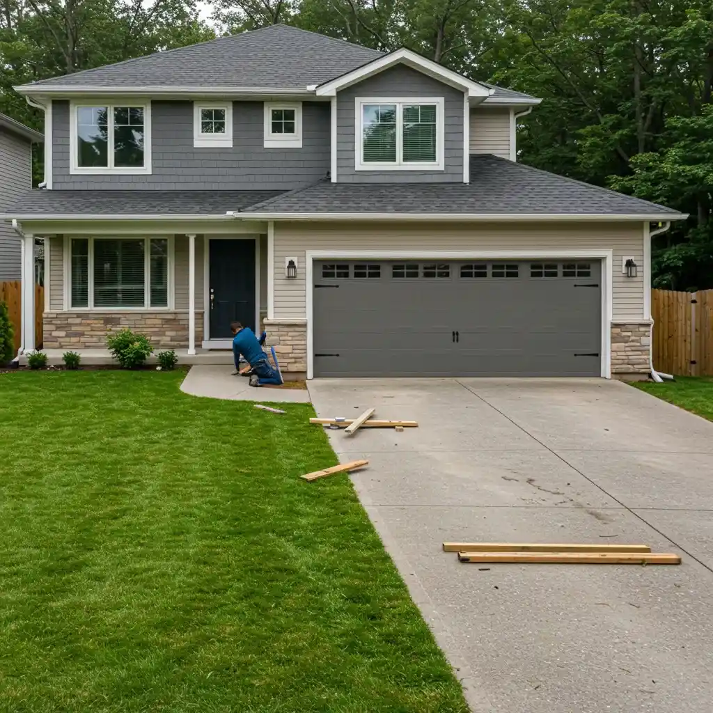 Emergency garage door repair and commercial garage door repair service